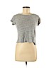 Point Sur 100% Linen Gray Short Sleeve T-Shirt Size XS - photo 1