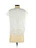 Rewind 100% Polyester White Short Sleeve Top Size 8 - photo 2