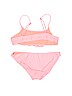 Zara Solid Pink Two Piece Swimsuit Size 13 - 14 - photo 2