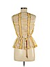 Akris Punto 100% Cotton Yellow Sleeveless Blouse Size 8 - photo 2