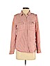 Lucky Brand Pink Long Sleeve Button-Down Shirt Size S - photo 1