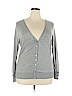 Lane Bryant Gray Cardigan Size 14 - photo 1
