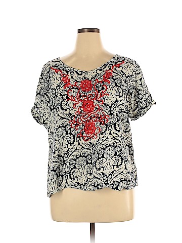 Solitaire Short Sleeve Blouse (view 1)