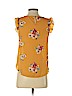 Miley + Molly 100% Polyester Orange Sleeveless Blouse Size S - photo 2