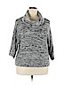 New York & Company 100% Acrylic Gray Pullover Sweater Size XL - photo 1