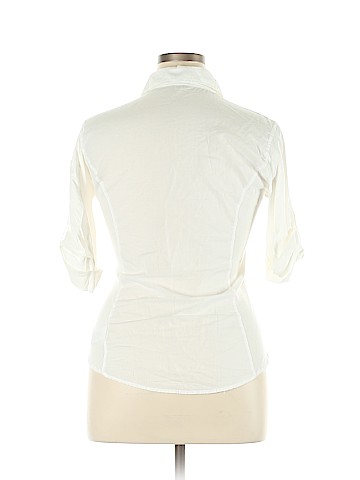 James Perse 3/4 Sleeve Button-Down Shirt (view 2)