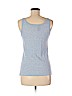Pure Amici Blue Sleeveless Top Size M - photo 2