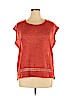 Cato 100% Polyester Orange Sleeveless Top Size XL - photo 1