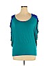 Bobeau Green Short Sleeve Top Size XL - photo 1