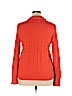 L-RL Lauren Active Ralph Lauren 100% Cotton Red Cardigan Size XL - photo 2