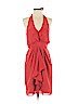 Vince Camuto 100% Polyester Red Cocktail Dress Size 4 - photo 1
