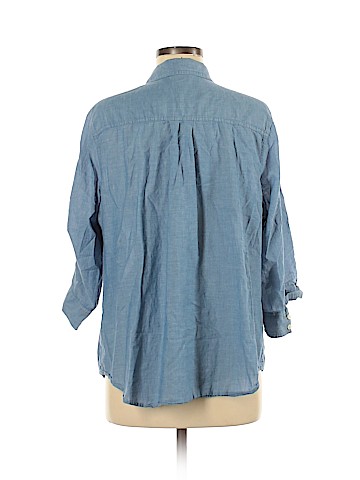 St. John's Bay Long Sleeve Button-Down Shirt (view 2)