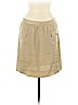 Tory Burch 100% Polyester Gold Casual Skirt Size 8 - photo 1
