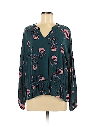 Jennifer Lopez Long Sleeve Blouse (view 1)