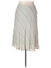 Kate Hill 100% Silk Ivory Silk Skirt Size 18 - photo 1