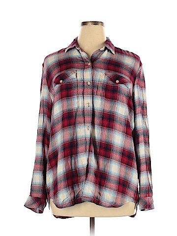 Gap Long Sleeve Button-Down Shirt (view 1)