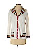 Elaris 100% Rayon White Cardigan Size S - photo 1