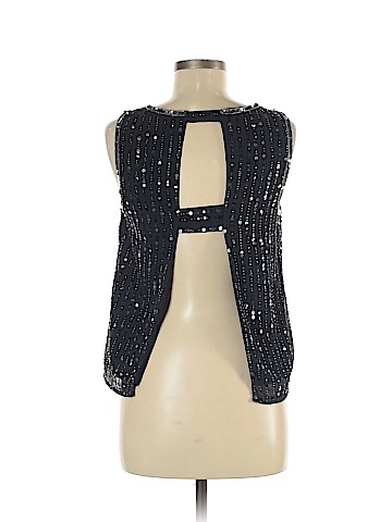 Aqua Sleeveless Blouse (view 2)