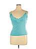 INC International Concepts Blue Tank Top Size XL - photo 1