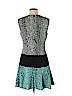 BCBGMAXAZRIA 100% Polyester Blue Casual Dress Size 6 - photo 2