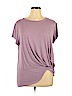 Hummingbird Purple Short Sleeve Top Size XL - photo 1