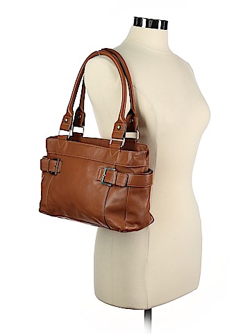 Audrey Brooke Leather Shoulder Bag (view 2)