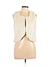 Studio 100% Acrylic Ivory Cardigan Size L (petite) - photo 1