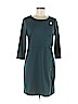 NY Collection Teal Casual Dress Size M (petite) - photo 1
