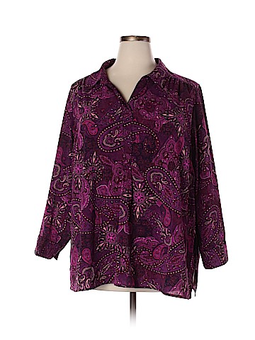 Catherines 3/4 Sleeve Blouse (view 1)
