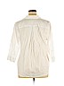 Chico's White 3/4 Sleeve Blouse Size XL Plus (3) - photo 2