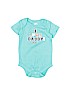 Topsville Blue Short Sleeve Onesie Size 0-3 mo - photo 1