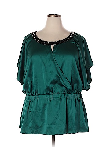 Lane Bryant Short Sleeve Blouse (view 1)