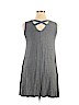 Style&Co Gray Casual Dress Size XL (petite) - photo 2