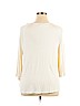 Old Navy 100% Rayon Ivory 3/4 Sleeve Top Size XL - photo 2