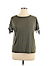 Ava & Viv Green Short Sleeve Top Size 0X - photo 1