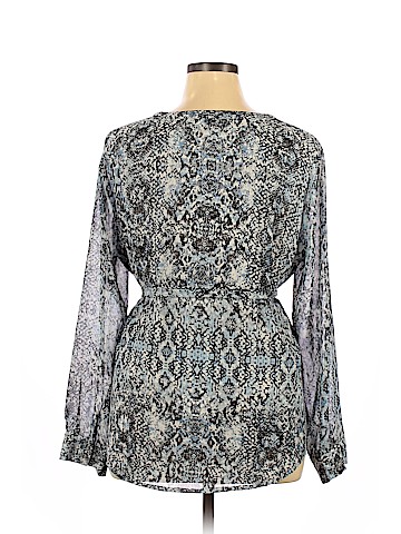 Calvin Klein Long Sleeve Blouse (view 2)