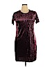 Assorted Brands 100% Polyester Purple Casual Dress Size XL - photo 1