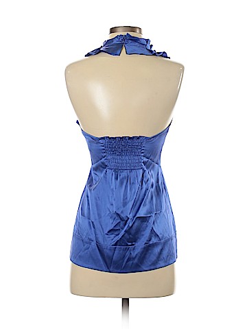 BCBGMAXAZRIA Sleeveless Silk Top (view 2)
