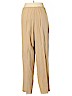 Finity Tan Silk Pants Size 2X - photo 2