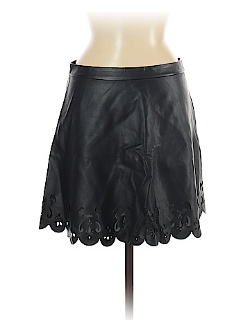 Club Monaco Faux Leather Skirt (view 1)