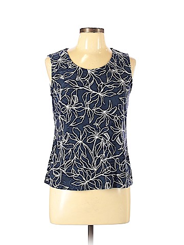 JM Collection Sleeveless Blouse (view 1)