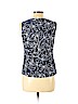 JM Collection Blue Sleeveless Blouse Size L (petite) - photo 2