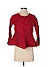 Creatures of Comfort Red 3/4 Sleeve Blouse Size 0 - photo 1