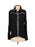 Maje 100% Viscose Black Long Sleeve Blouse Size 2 - photo 1