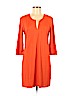Elaine Turner Orange Casual Dress Size M - photo 1