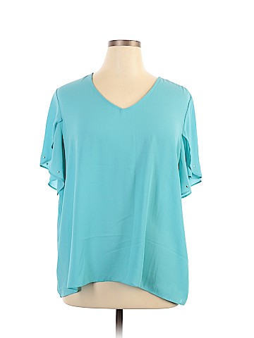 C established 1946 Short Sleeve Blouse (view 1)