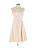 Yoana Baraschi 100% Cotton Pink Cocktail Dress Size 2 - photo 1