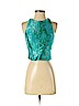 Intermix Blue Sleeveless Blouse Size S - photo 1