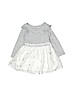 Cat & Jack 100% Cotton Gray Dress 9-12 MO / 12 MO - photo 1