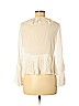 American Eagle Outfitters White Long Sleeve Blouse Size M - photo 2